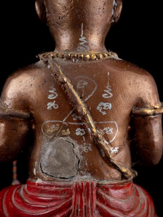 กุมารทองขี่วัวธนู หลวงพ่อแย้ม วัดสามง่าม จ.นครปฐม รุ่นแรก ขนาดใหญ่พิเศษ-1